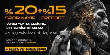 Matorbet 20% Kayıp Bonusu + %15 Freebet matorbet-spor-kayip-freebet-bonusu